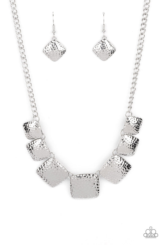 Paparazzi Keeping It RELIC - Silver Necklace