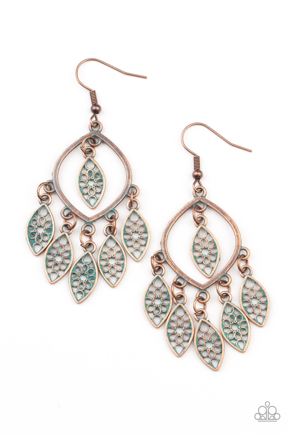 Paparazzi Artisan Garden - Copper Earrings