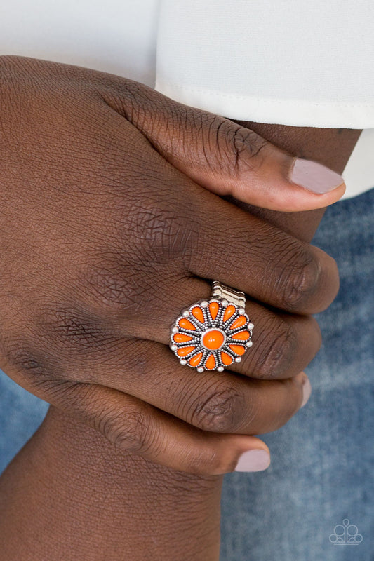 Paparazzi Poppy Pop-tastic - Orange Ring