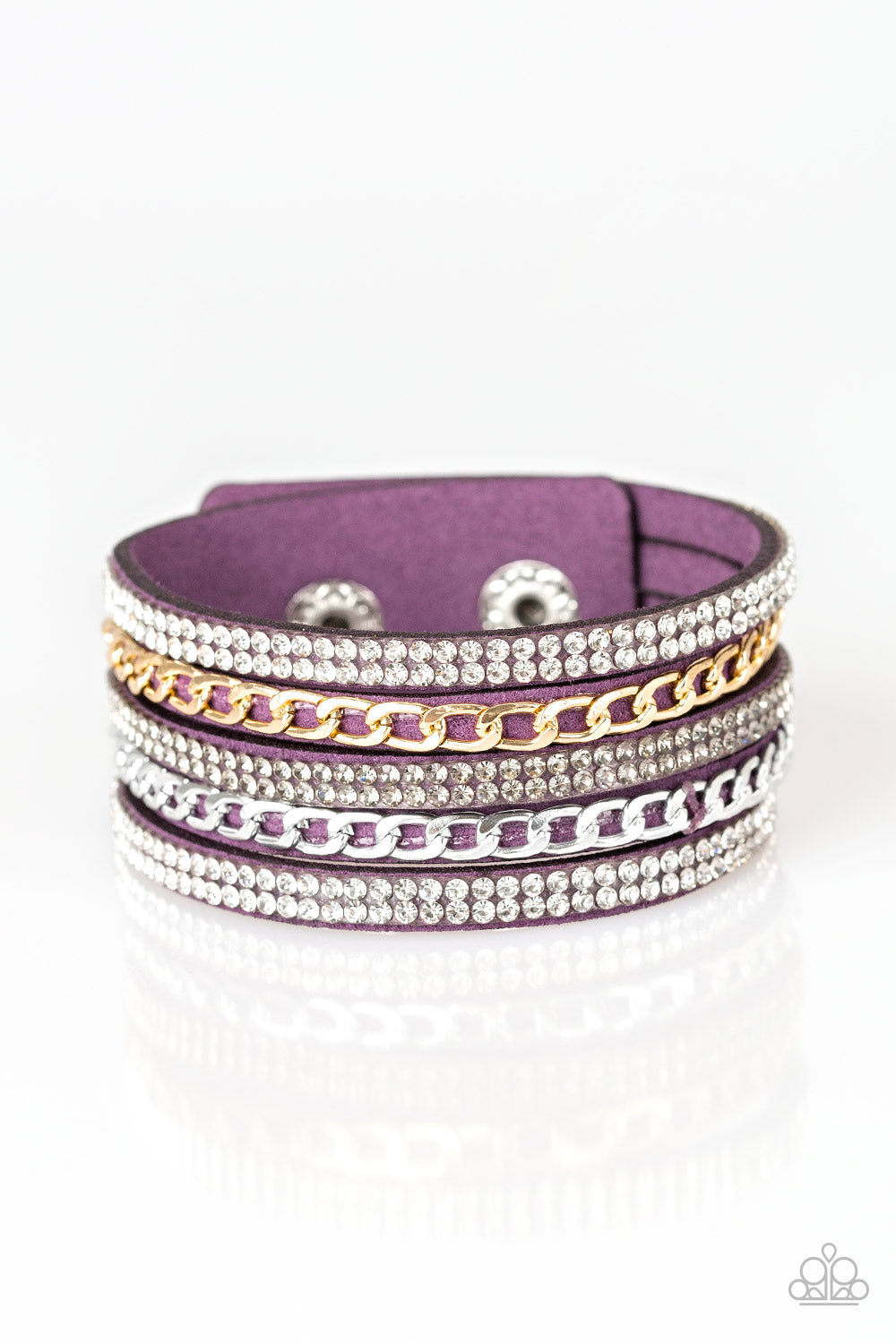 Paparazzi Fashion Fiend - Purple Urban Bracelet