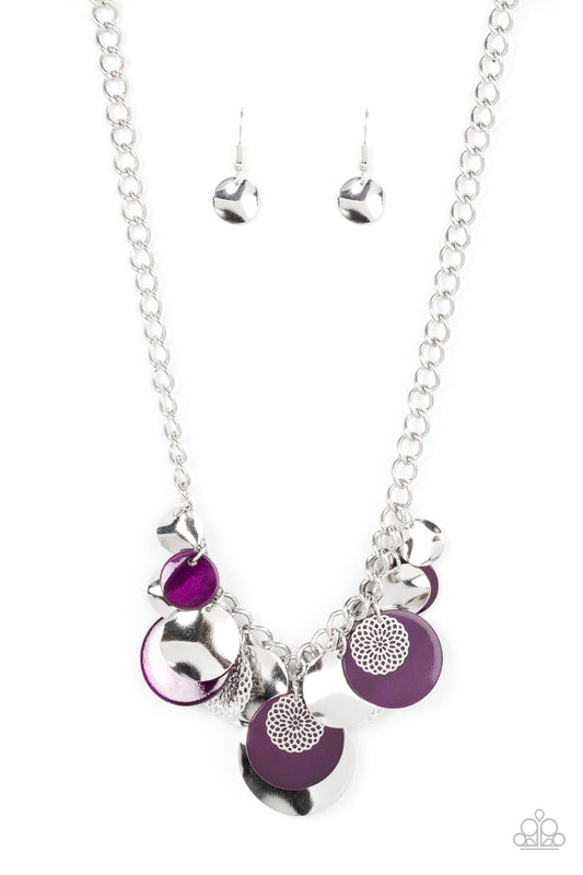 Paparazzi Oceanic Opera - Purple Necklace