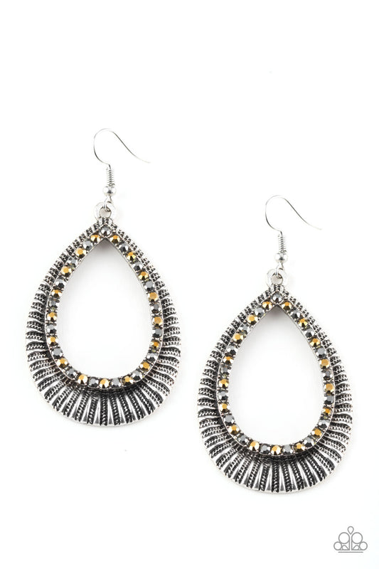 Paparazzi Right As REIGN - Multi Earrings