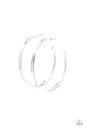 Paparazzi Wheelhouse - Silver Hoop Earrings