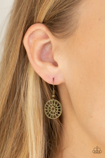 Paparazzi Your Own Free WHEEL - Brass Necklace