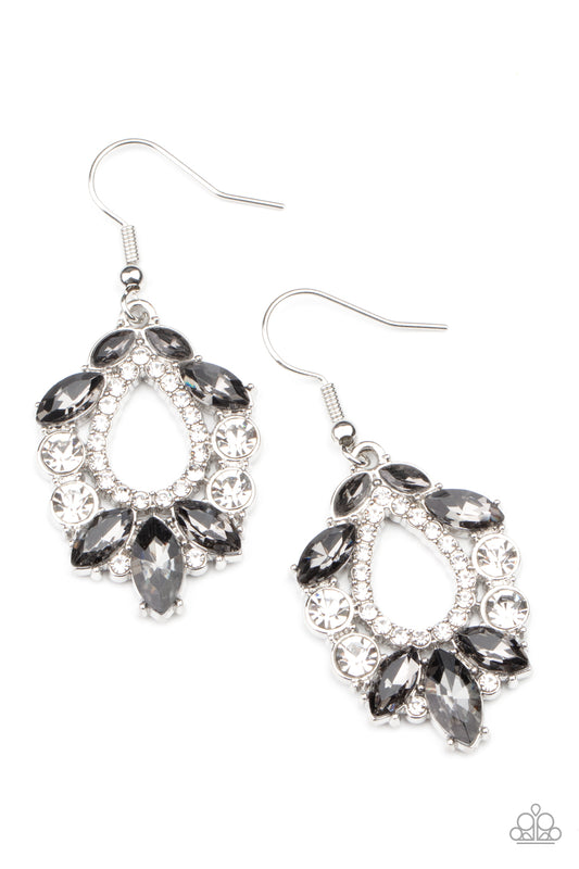 Paparazzi New Age Noble - Silver Earrings