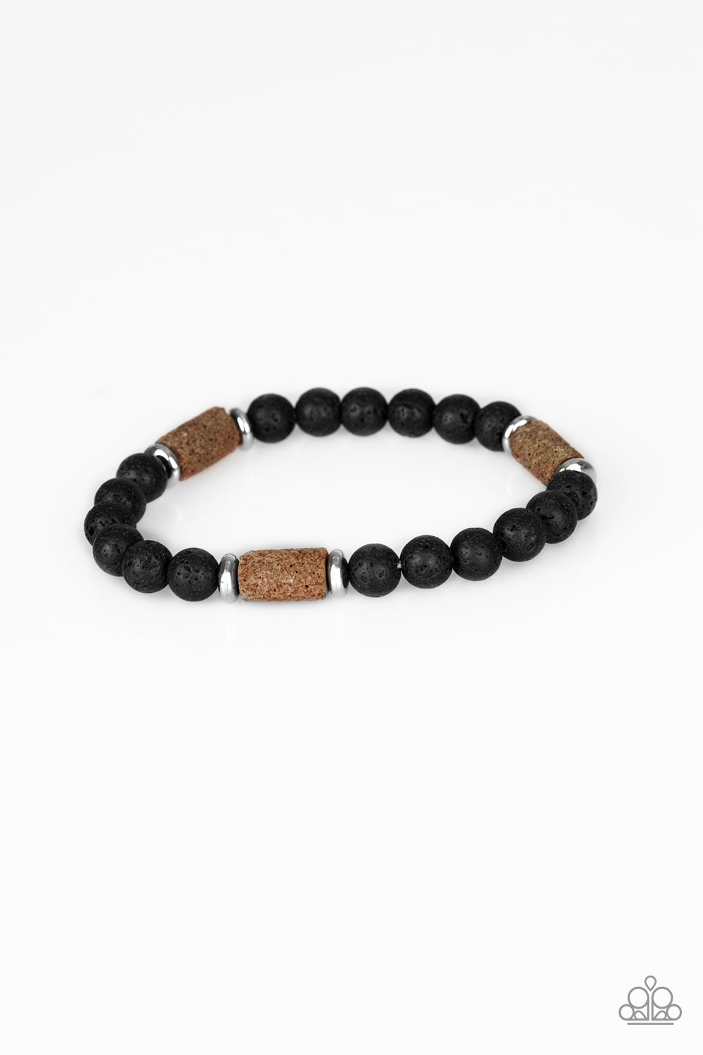 Paparazzi At Rest - Brown Urban Bracelet