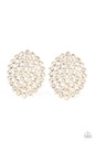 Paparazzi Drama School Dropout - Gold Earrings