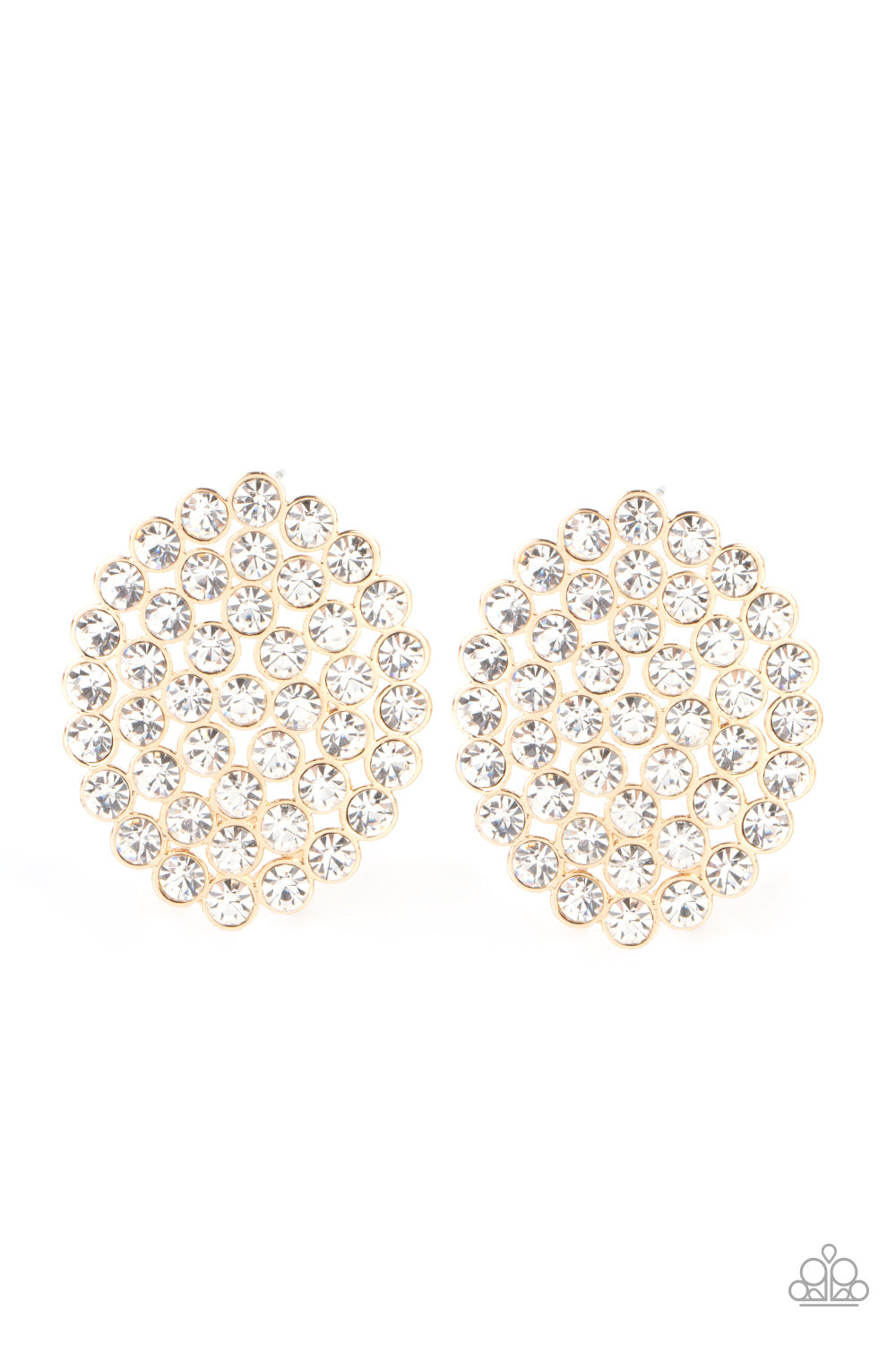 Paparazzi Drama School Dropout - Gold Earrings