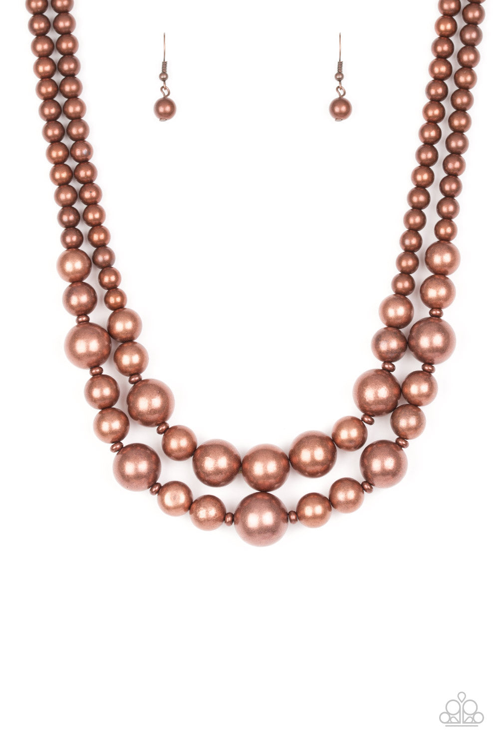Paparazzi I Double Dare You - Copper Necklace – Big Papa's Bling
