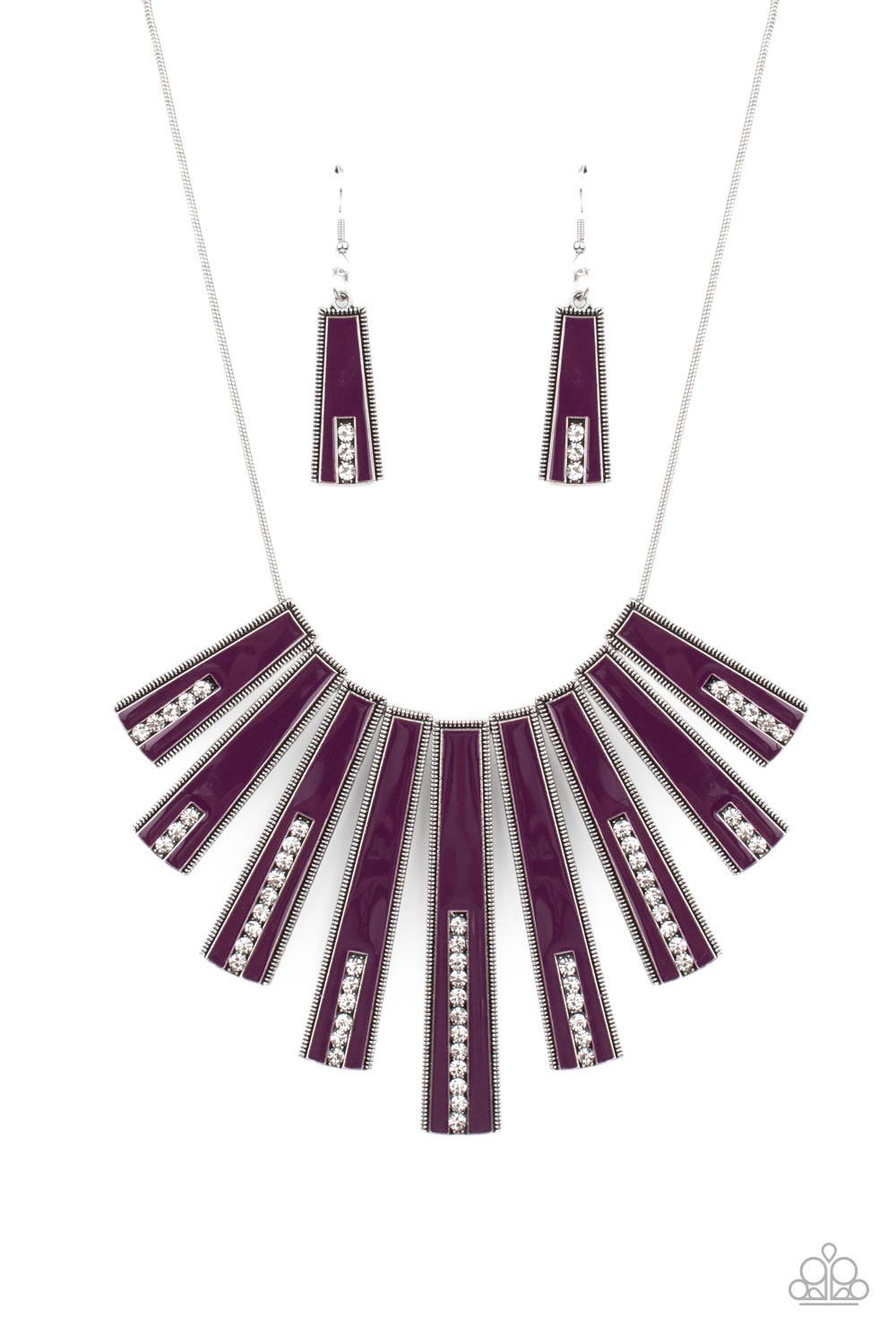 Paparazzi FAN-tastically Deco - Purple Necklace