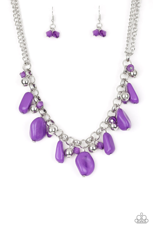 Paparazzi Grand Canyon Grotto - Purple Necklace