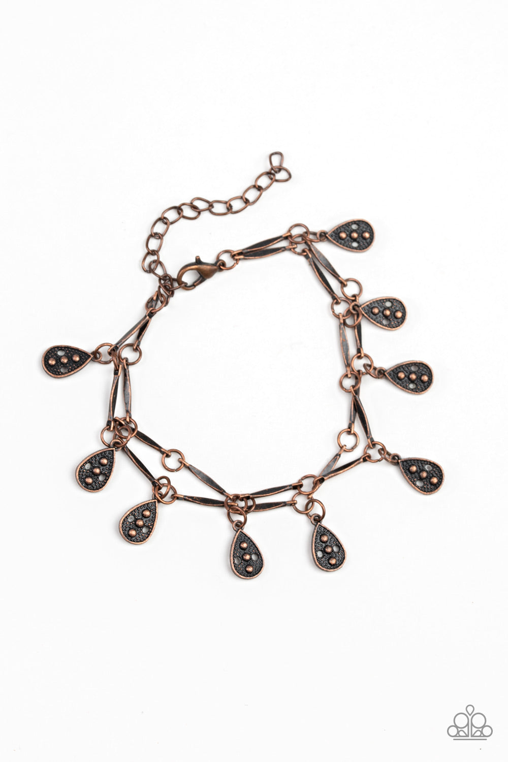 Paparazzi Gypsy Glee - Copper Bracelet