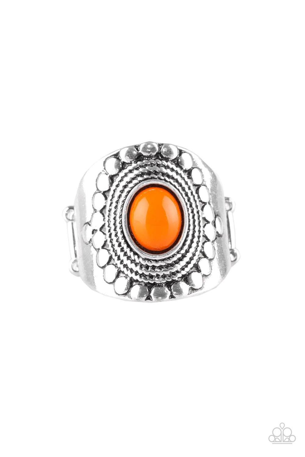 Paparazzi ZEN To One - Orange Ring