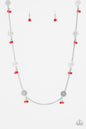 Paparazzi Color Boost - Red Necklace