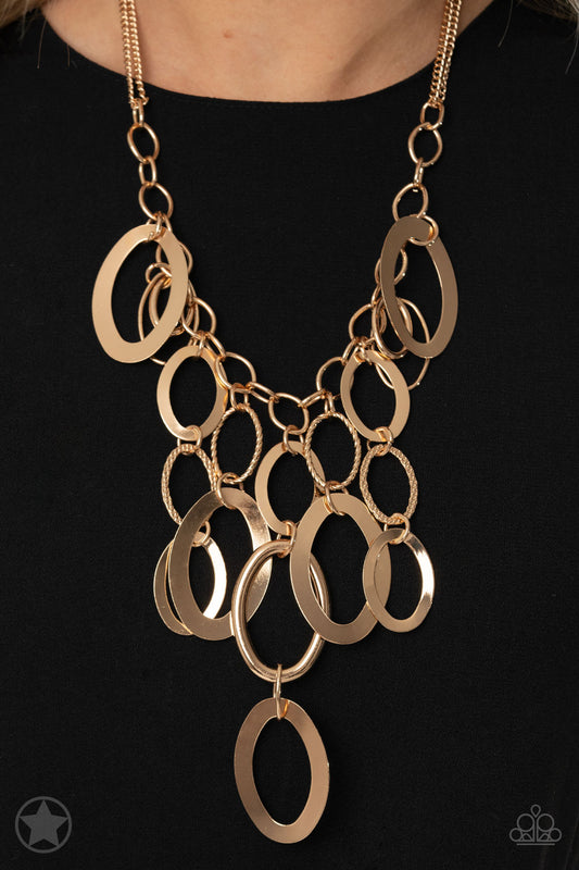 Paparazzi A Golden Spell - Gold Necklace
