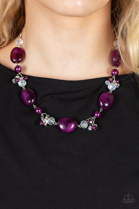 Paparazzi The Top TENACIOUS - Purple Necklace