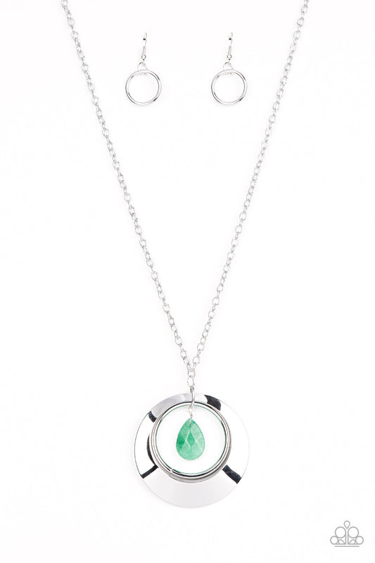 Paparazzi Inner Tranquility - Green Necklace