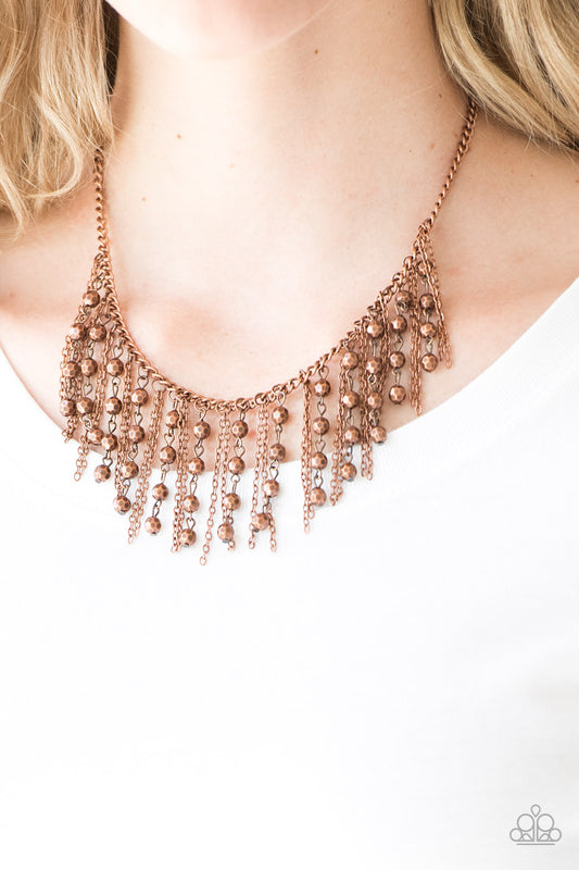 Paparazzi Rebel Remix - Copper Necklace