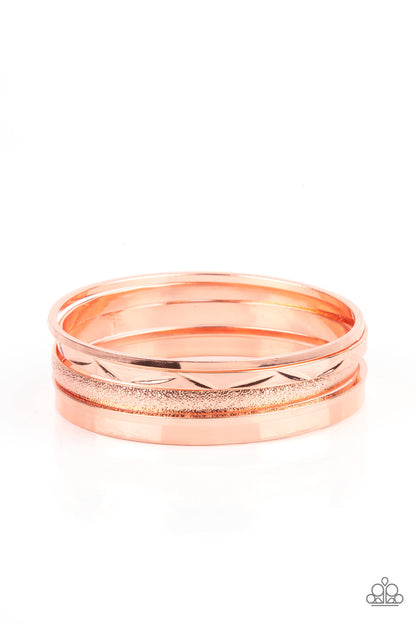Paparazzi Stackable Style - Copper Bracelet