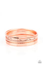 Paparazzi Stackable Style - Copper Bracelet