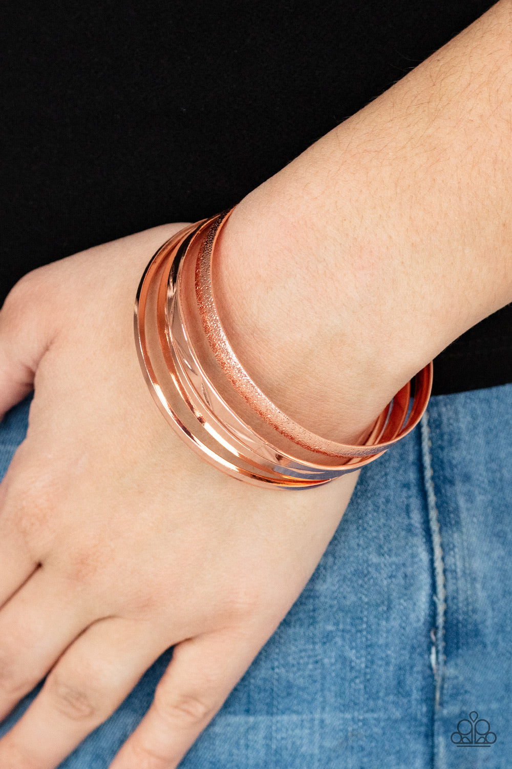 Paparazzi Stackable Style - Copper Bracelet