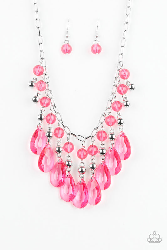 Beauty School Dropout - Pink Necklace