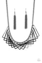 Paparazzi Metro Mirage - Black Necklace