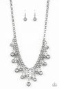 Paparazzi HEIR-headed - Silver Necklace