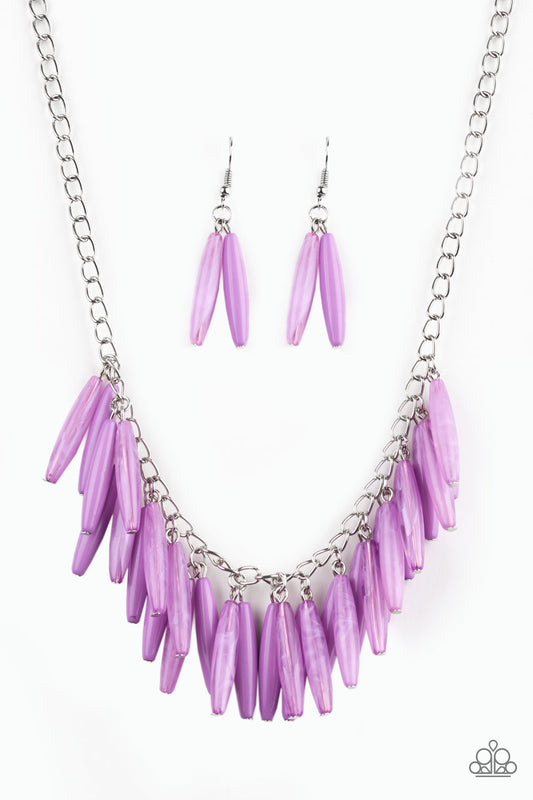 Paparazzi Full Of Flavor - Purple Necklace