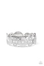 Paparazzi Pleasantly Posy - Silver Bracelet