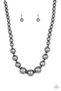 Paparazzi Living Up To Reputation - Black Necklace