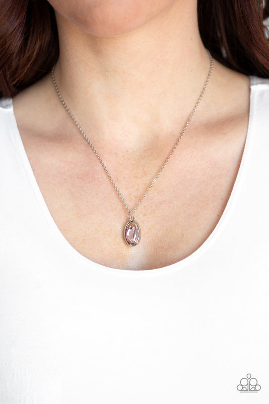 Paparazzi Timeless Tranquility - Pink Necklace