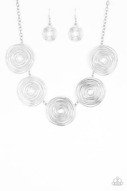 Paparazzi SOL-Mates - Silver Necklace