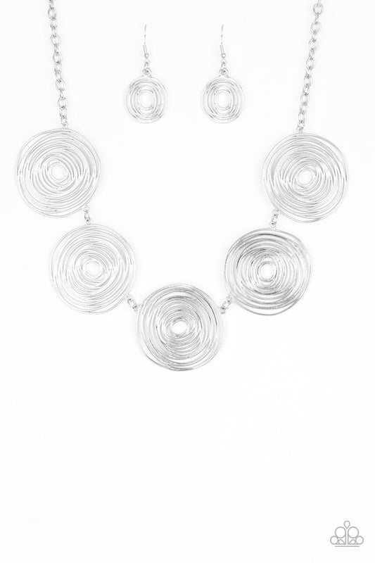 Paparazzi SOL-Mates - Silver Necklace