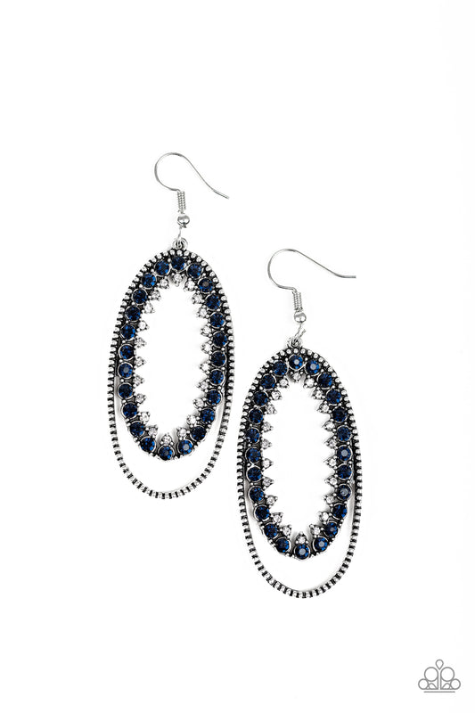 Paparazzi Marry Into Money - Blue Earrings