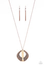 Paparazzi State Of The ARTISAN - Copper Necklace