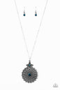 Paparazzi Walk On The WILDFLOWER Side - Blue Necklace