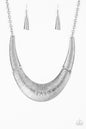 Paparazzi Feast Or Famine - Silver Necklace