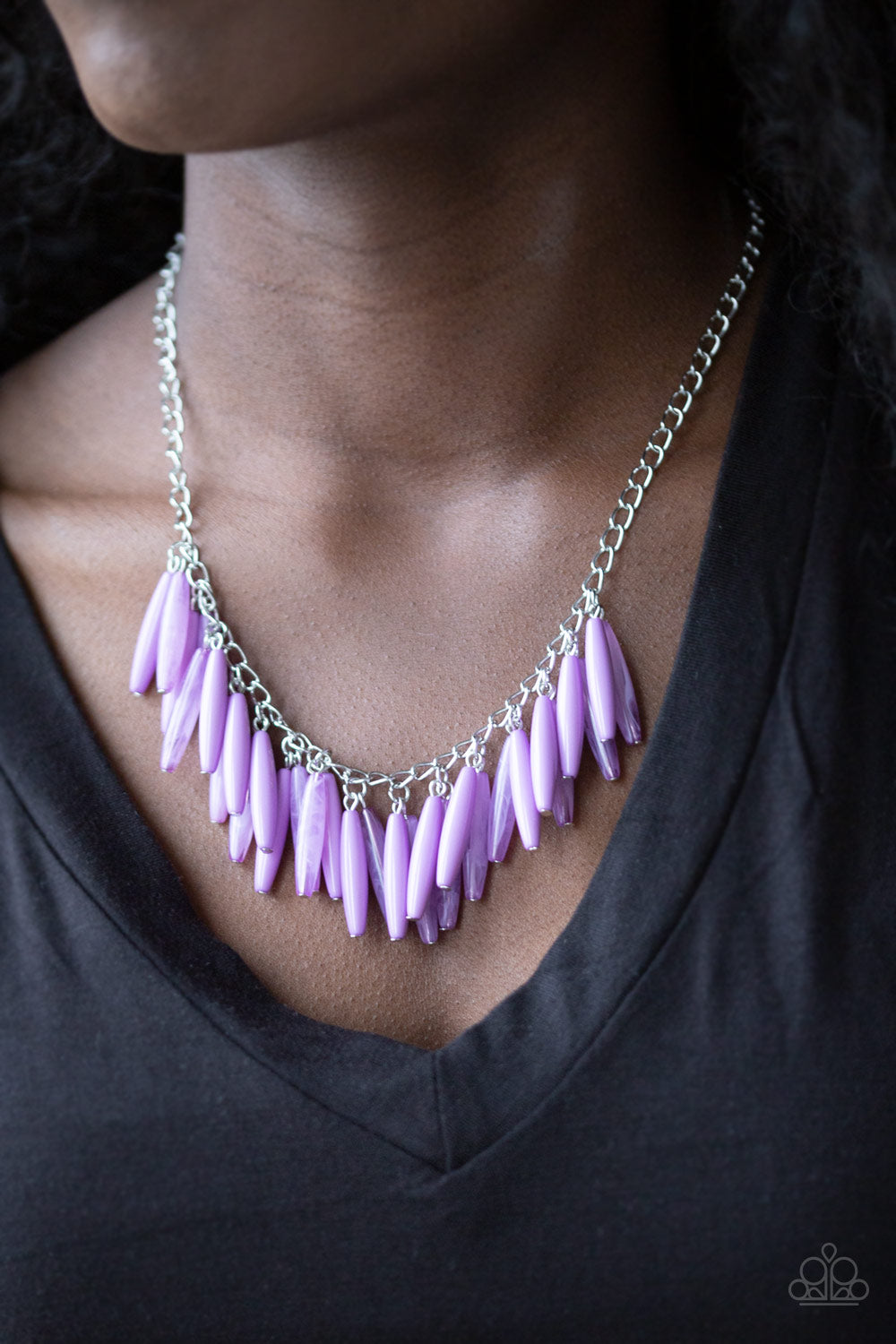 Paparazzi Full Of Flavor - Purple Necklace