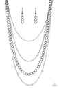 Paparazzi Metro Metal - Black Necklace