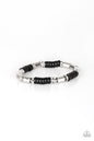 Paparazzi Whimsical Wanderer - Black Bracelet