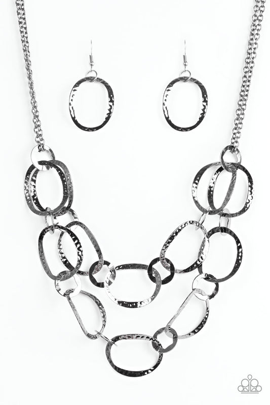 Paparazzi Circus Chic - Black Necklace
