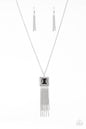 Paparazzi Shimmer Sensei - Black Necklace
