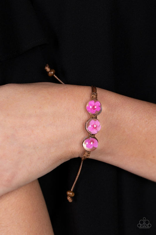 Paparazzi Prairie Persuasion - Pink Urban Bracelet