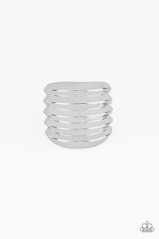 Paparazzi Hit Em Where It Hurts - Silver Ring
