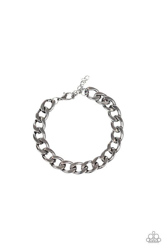 Paparazzi Leader Board - Black Men's Bracelet