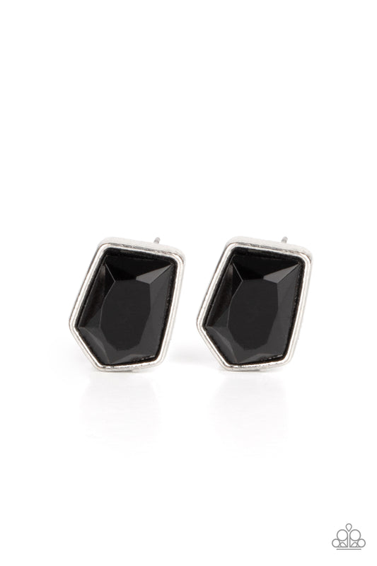 Paparazzi Indulge Me - Black Earrings