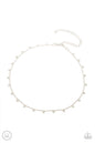 Paparazzi Cupids Cutest Valentine - Silver Choker Necklace