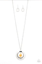 Paparazzi Inner Tranquility - Yellow Necklace