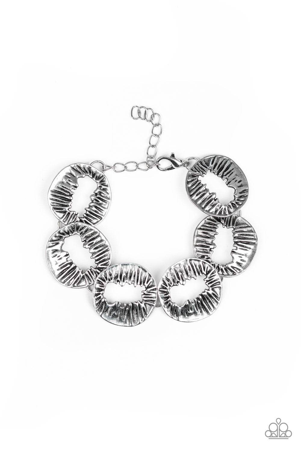 Paparazzi Cut It Out - Silver Bracelet